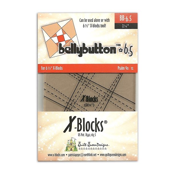 X blocks 6½ inch bellybutton