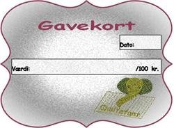 Gavekort Gavekort - Quiltefant